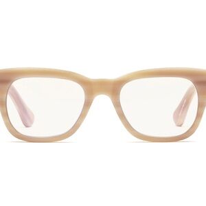 Caddis Miklos Reading Glasses +1.00 Modern Readers - Polished Bone